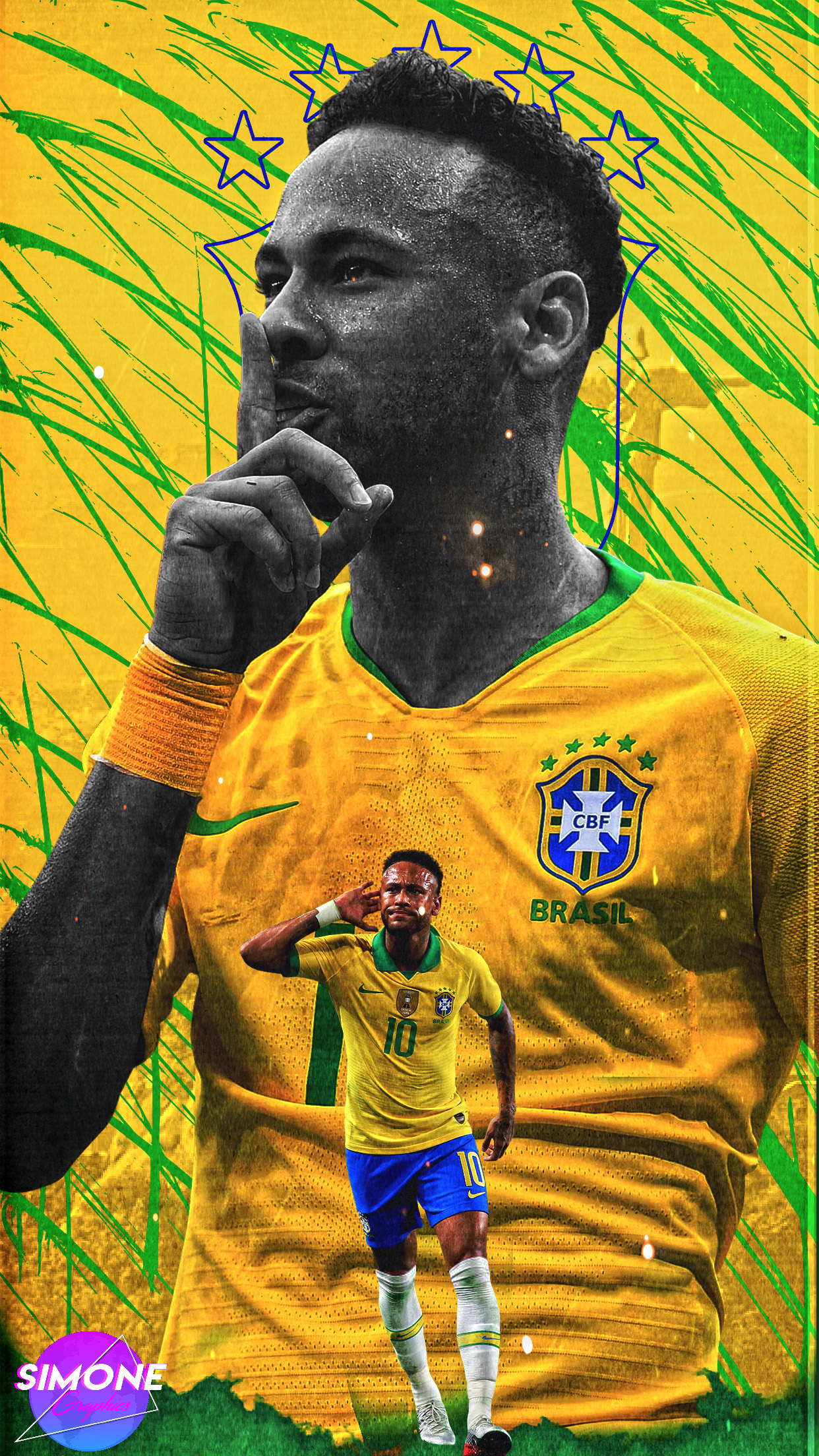 Neymar Brazil 2019 Png , HD Wallpaper & Backgrounds