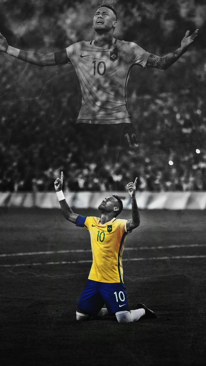 Neymar Wallpaper 2016 Hd - Neymar Wallpaper 2018 Brazil , HD Wallpaper & Backgrounds