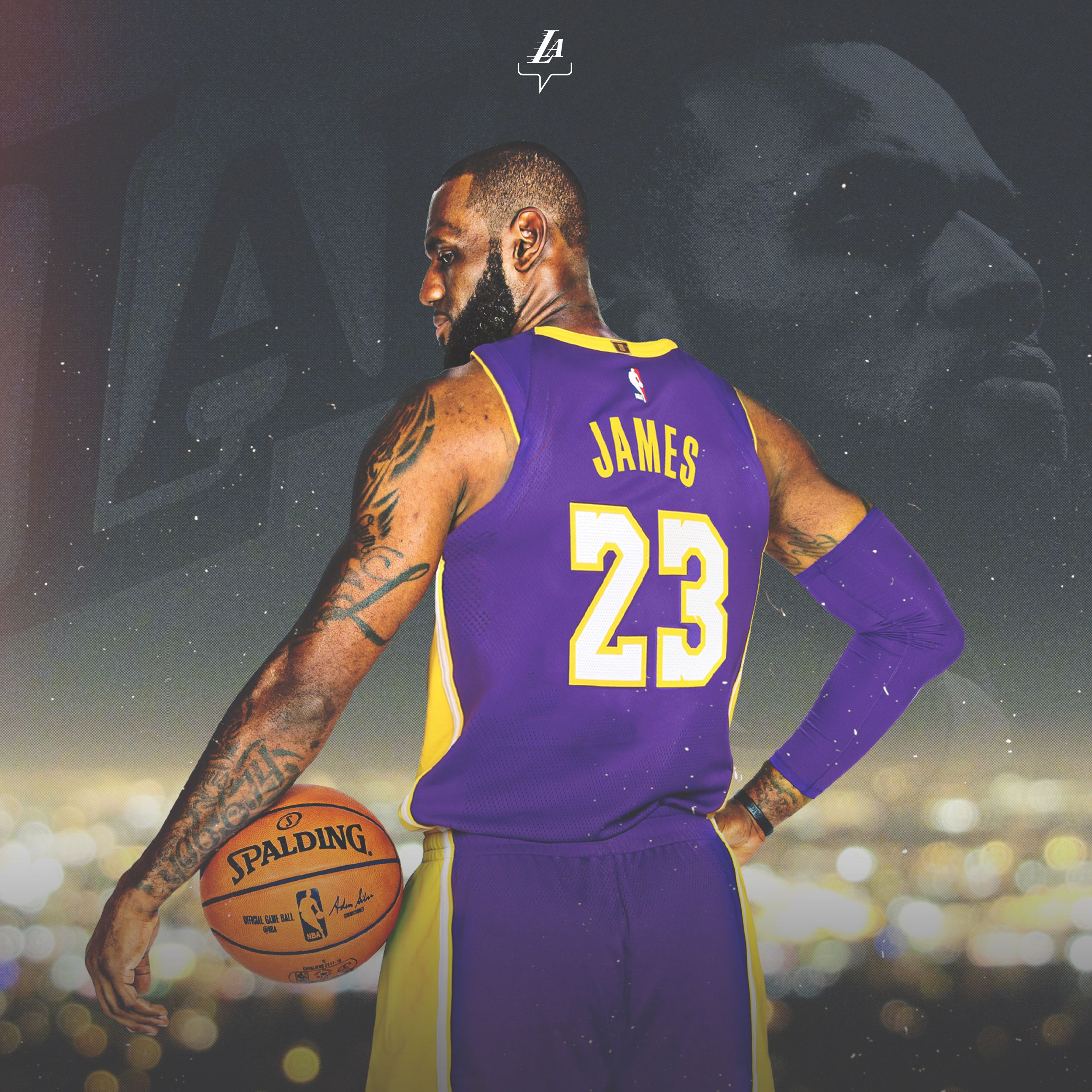 Lakers Wallpaper And Infographics - Lebron James Wallpaper Lakers , HD Wallpaper & Backgrounds