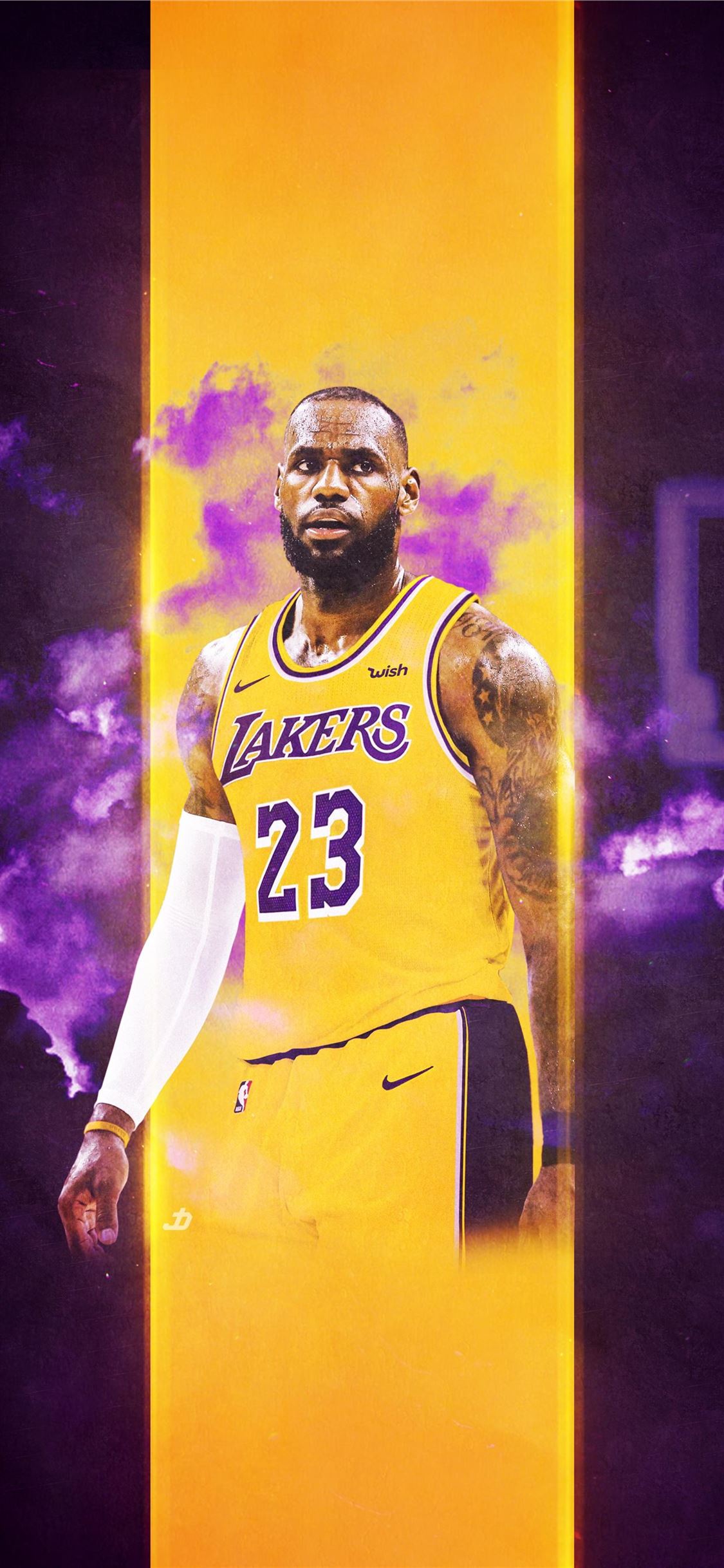 Lebron James Wallpaper Lakers , HD Wallpaper & Backgrounds