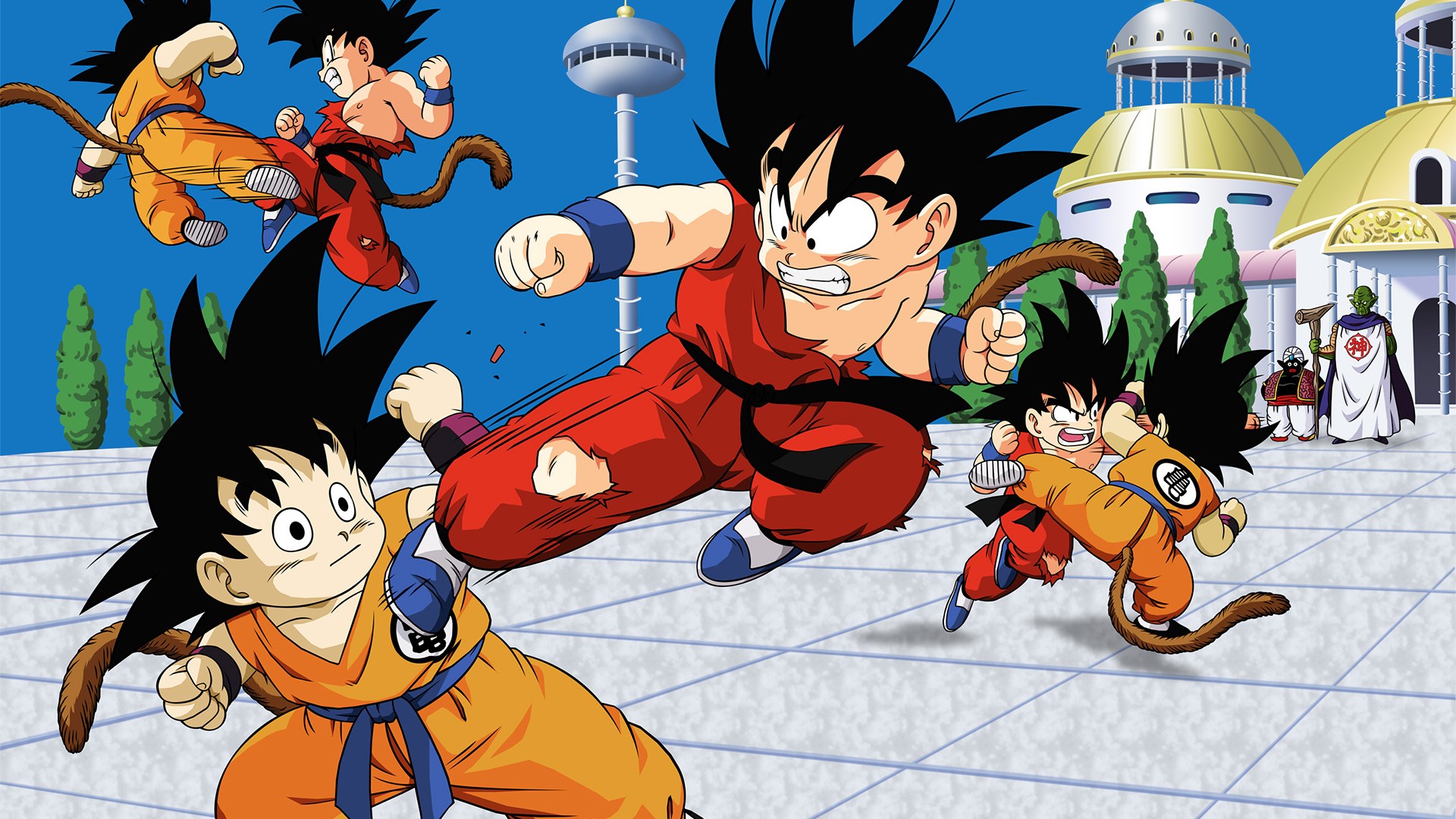 Goku Training With Kami , HD Wallpaper & Backgrounds