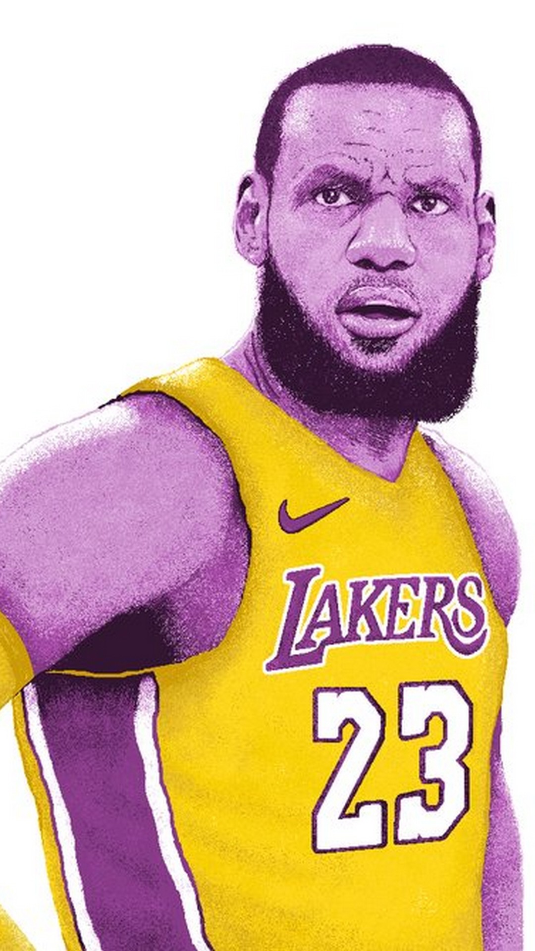 Wallpaper Lebron James La Lakers Iphone With High-resolution - Lebron Wallpaper Iphone Lakers , HD Wallpaper & Backgrounds