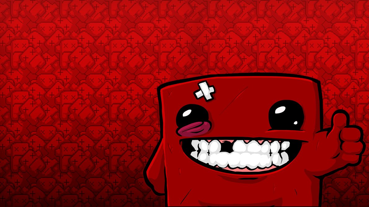 Cool Background Wallpapers For Boys - Team Meat Super Meat Boy Forever , HD Wallpaper & Backgrounds