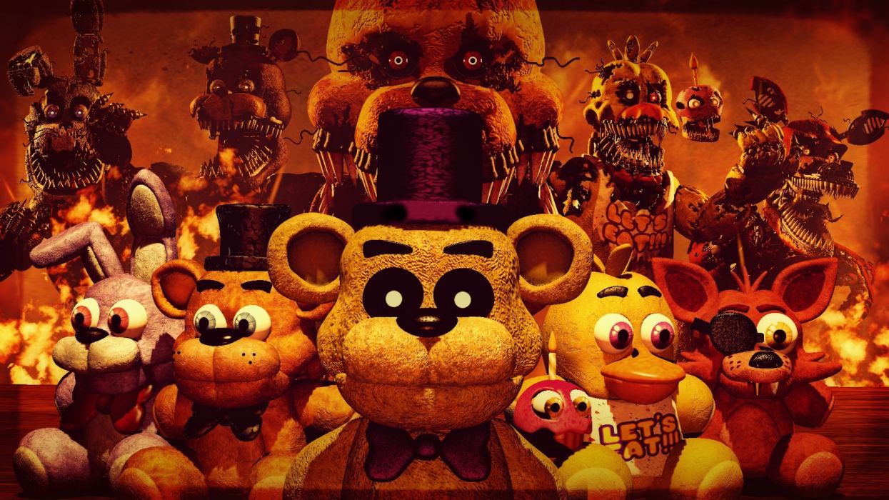 Five Nights At Freddy S Wallpaper - Never Be Alone Fnaf , HD Wallpaper & Backgrounds