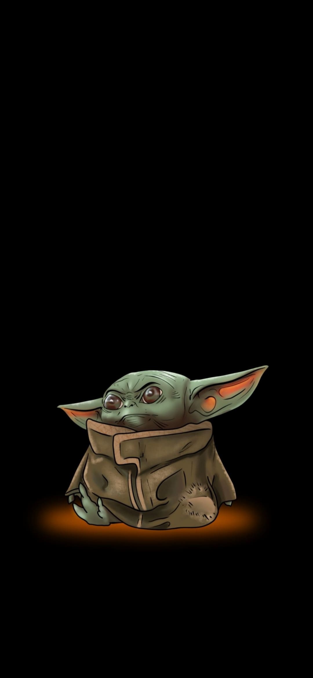 Baby Yoda Homescreen Wallpaper - Baby Yoda Iphone X , HD Wallpaper & Backgrounds