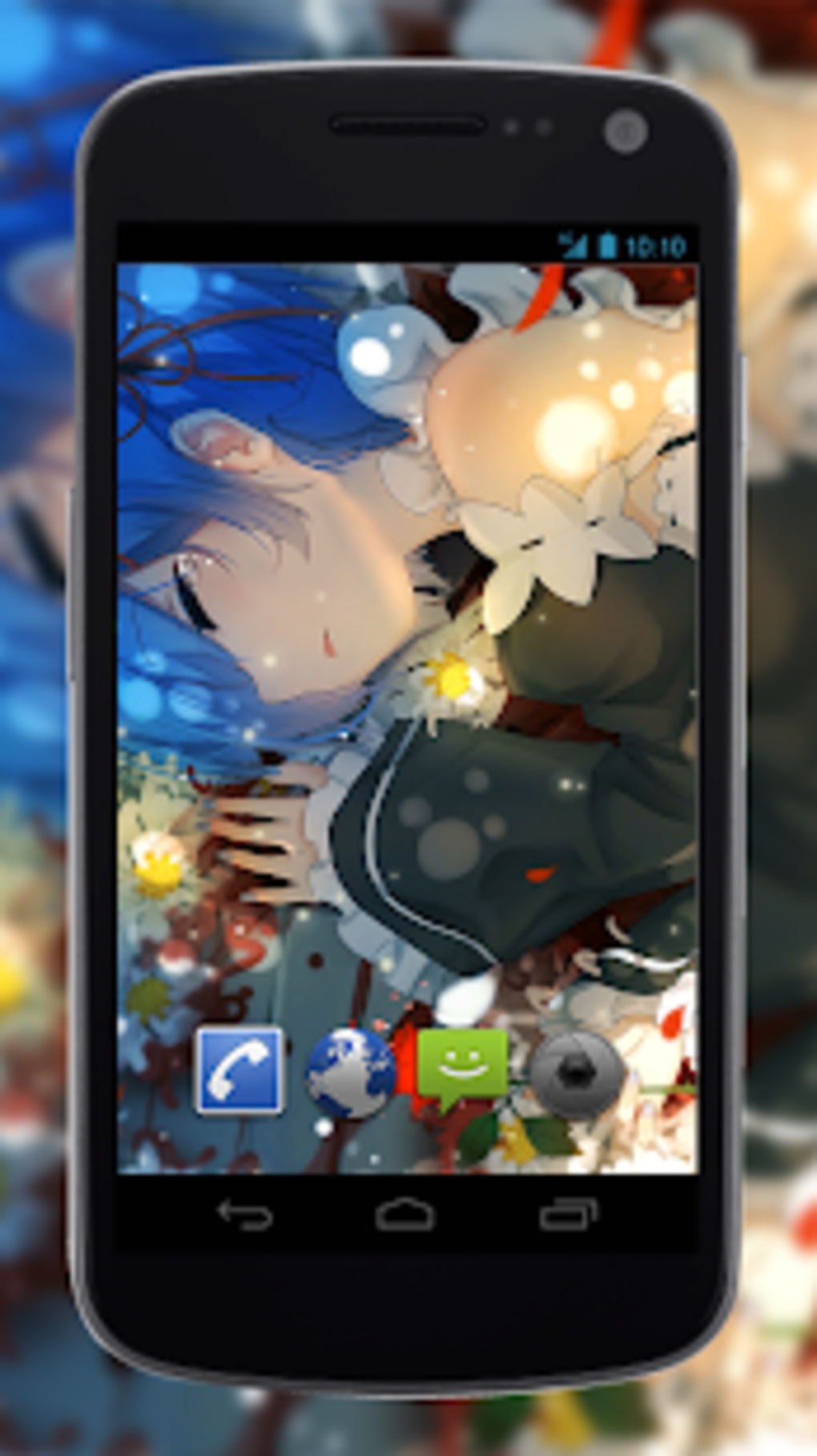 Fan Anime Live Wallpaper Of Rem - Re Zero Gif Rem , HD Wallpaper & Backgrounds