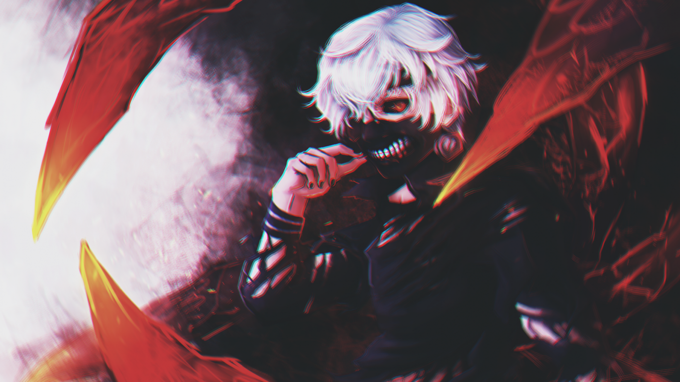 Tokyo Ghoul, Kaneki Ken, Transform, Ghoul, Mask - Kaneki Ken Wallpaper 4k , HD Wallpaper & Backgrounds