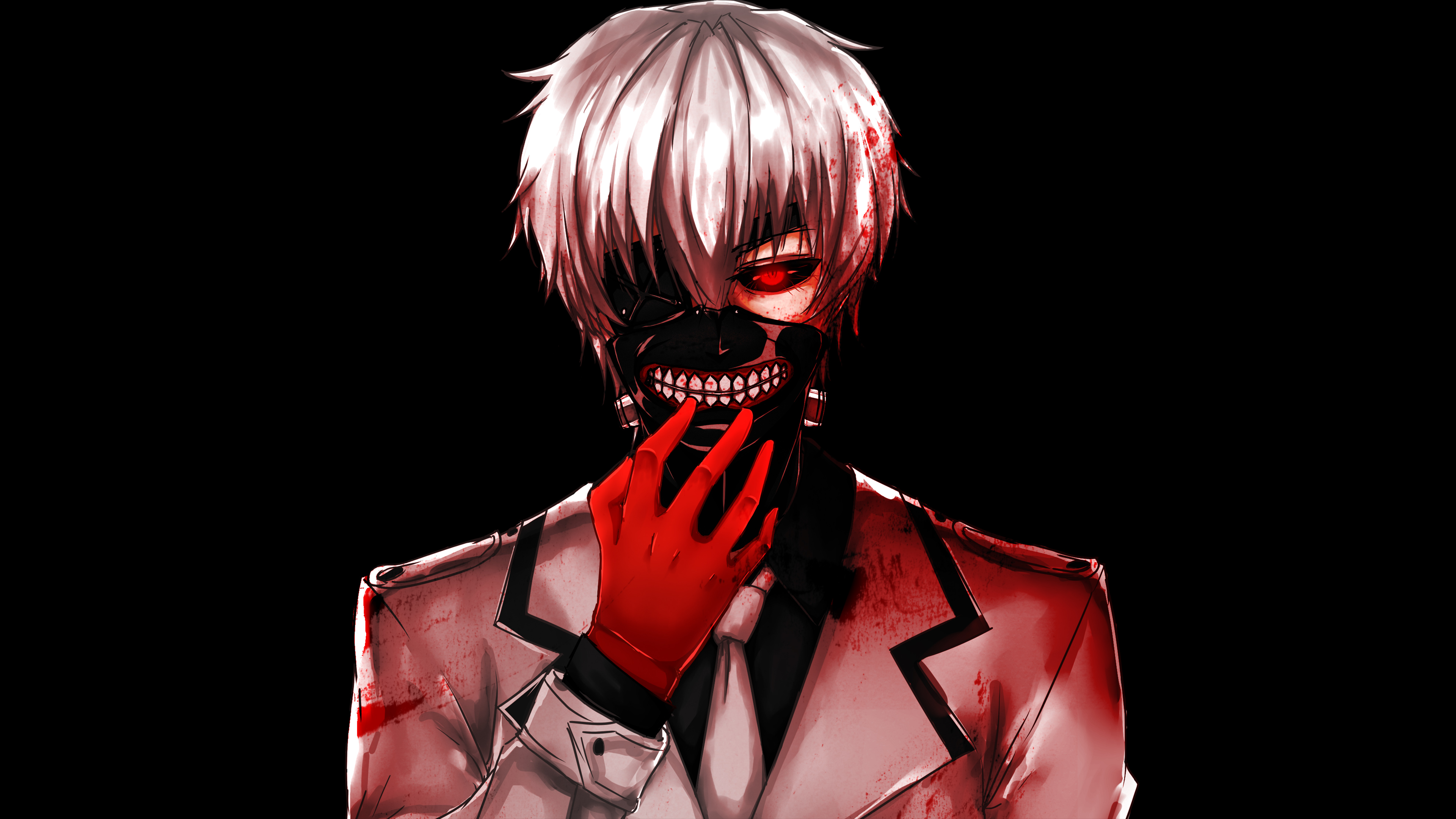 Tokyo Ghoul Widescreen Wallpaper - Tokyo Ghoul Hd 4k , HD Wallpaper & Backgrounds