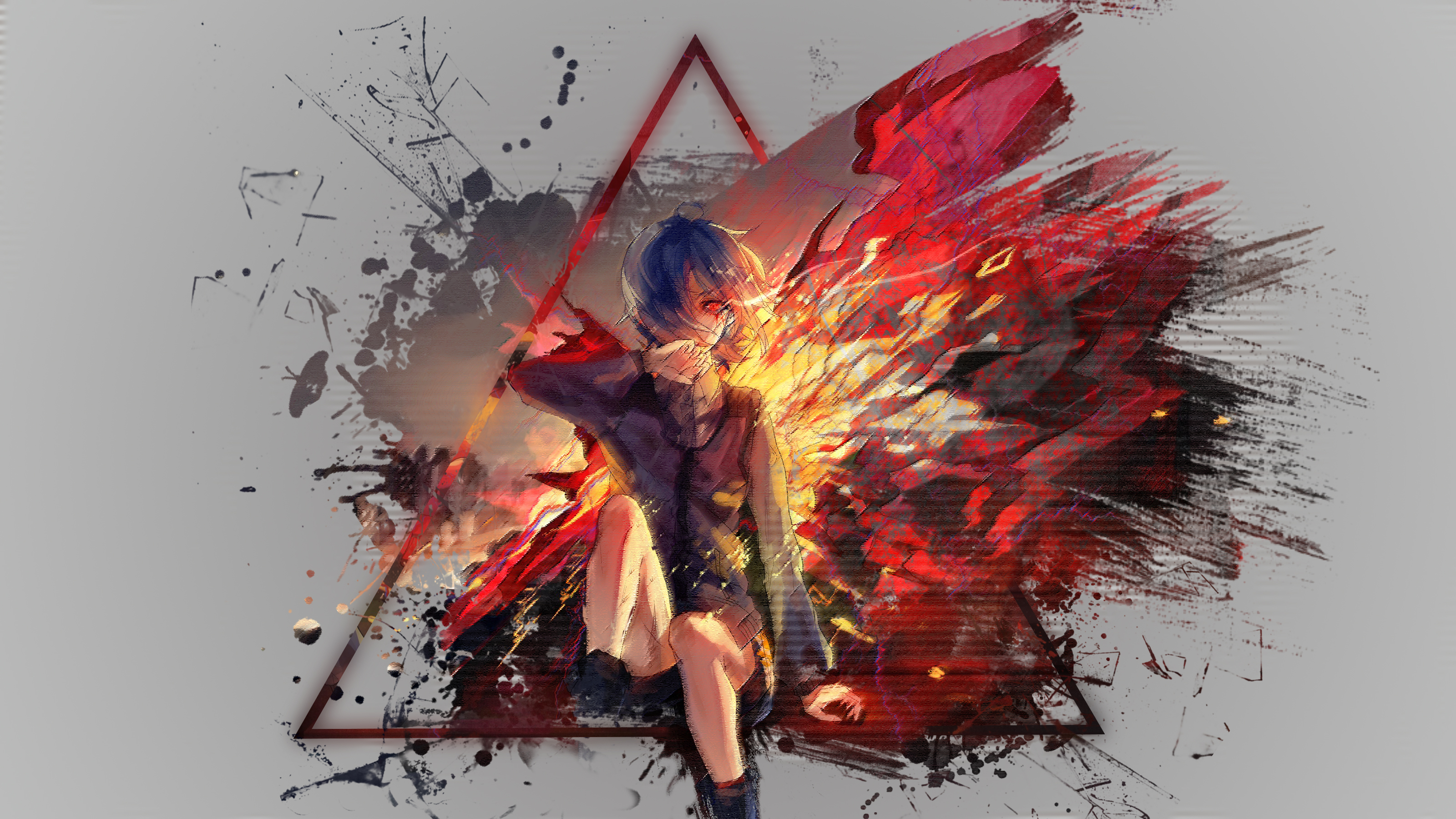 Touka With Her Kagune , HD Wallpaper & Backgrounds
