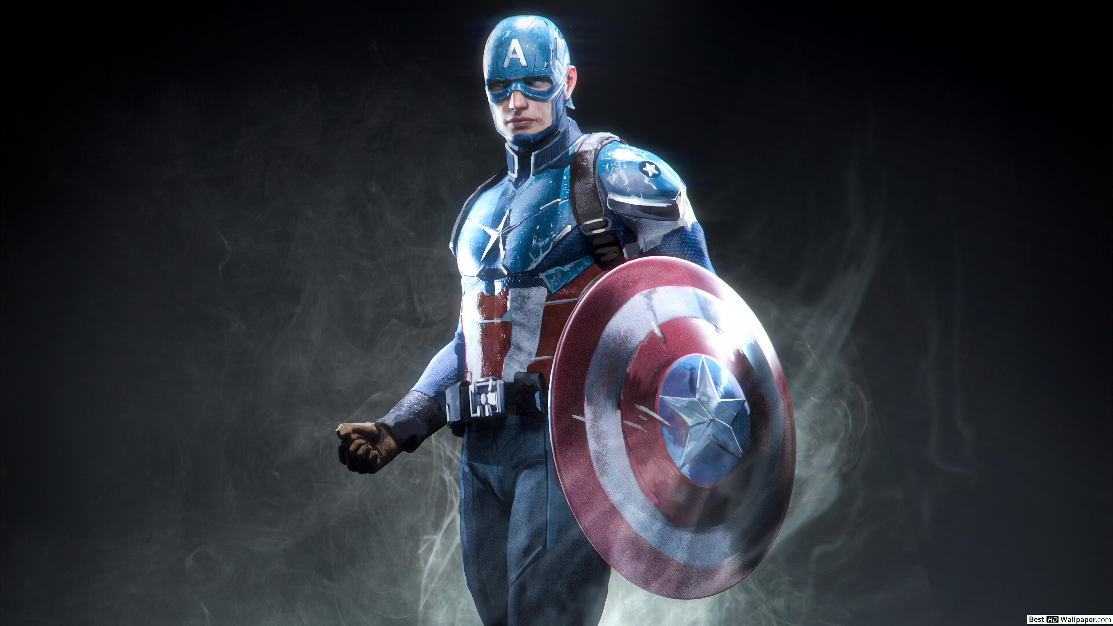 Captain America Wallpaper 4k , HD Wallpaper & Backgrounds