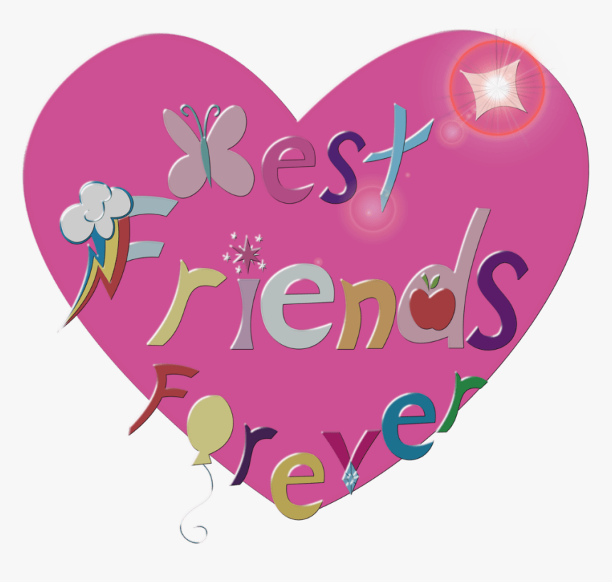 Best Friend Forever Wallpaper Hd, Hd Png Download, - Heart , HD Wallpaper & Backgrounds