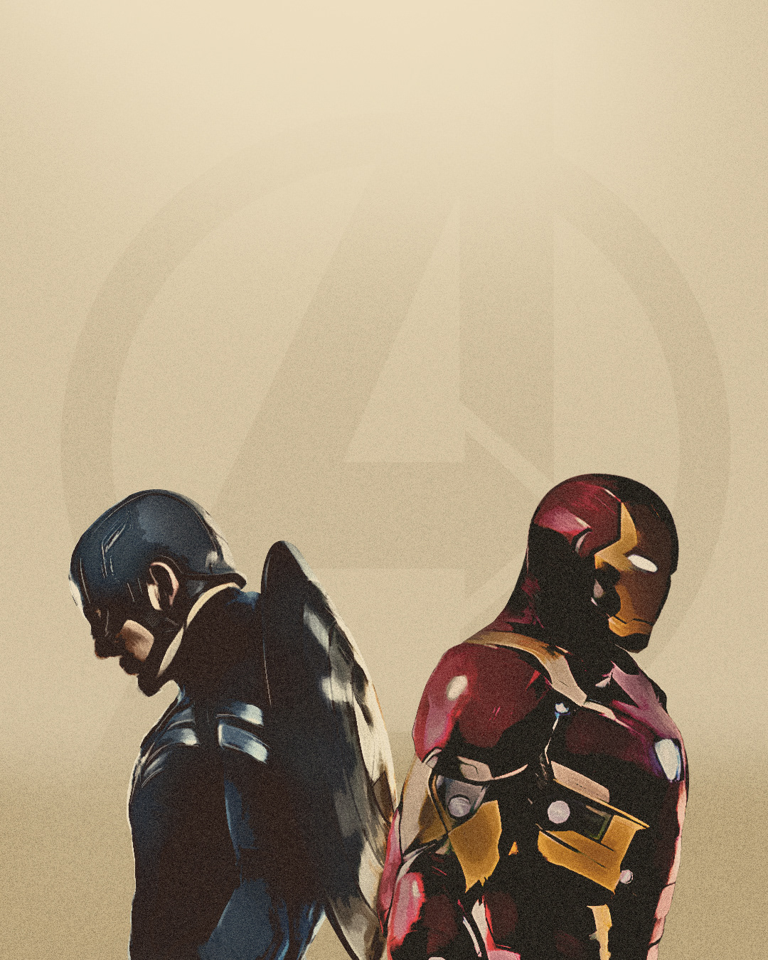 Avengers Endgame Captain America And Iron Man , HD Wallpaper & Backgrounds