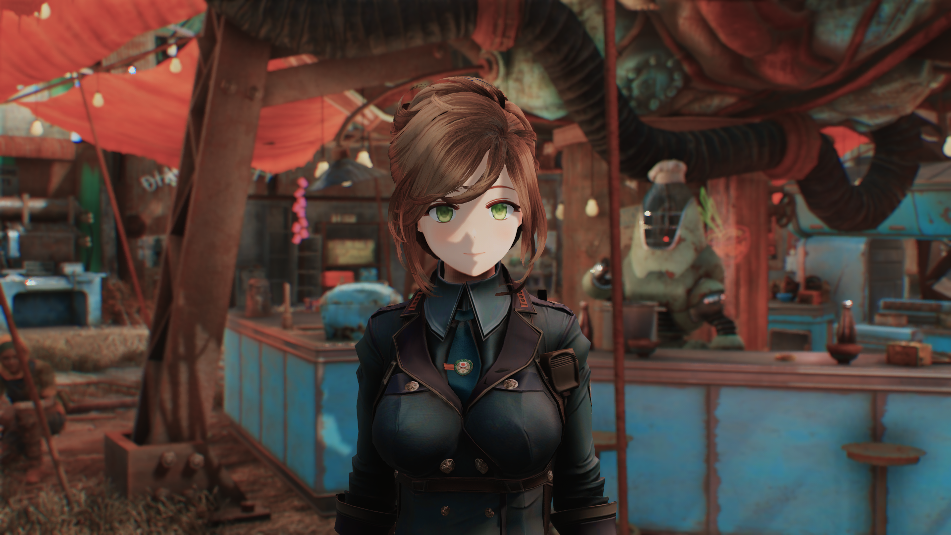 Fallout 4 Wallpaper - Fallout 4 Anime Girl , HD Wallpaper & Backgrounds