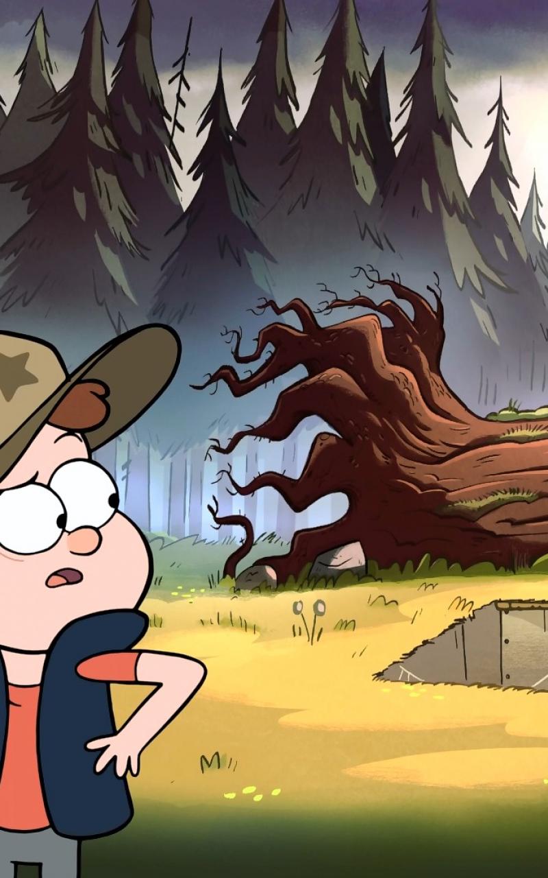 Cartoons Gravity Falls Wallpaper 5733 - Dipper Pines First Episode , HD Wallpaper & Backgrounds