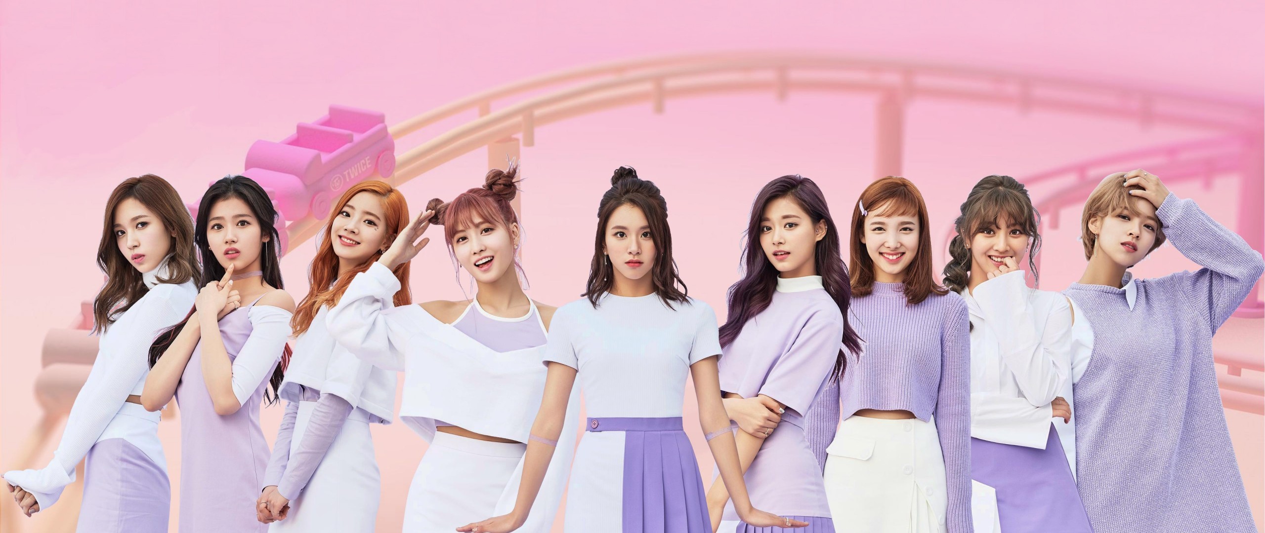 Twice, South Korean Girls - Twice Wallpaper 1280 720 , HD Wallpaper & Backgrounds