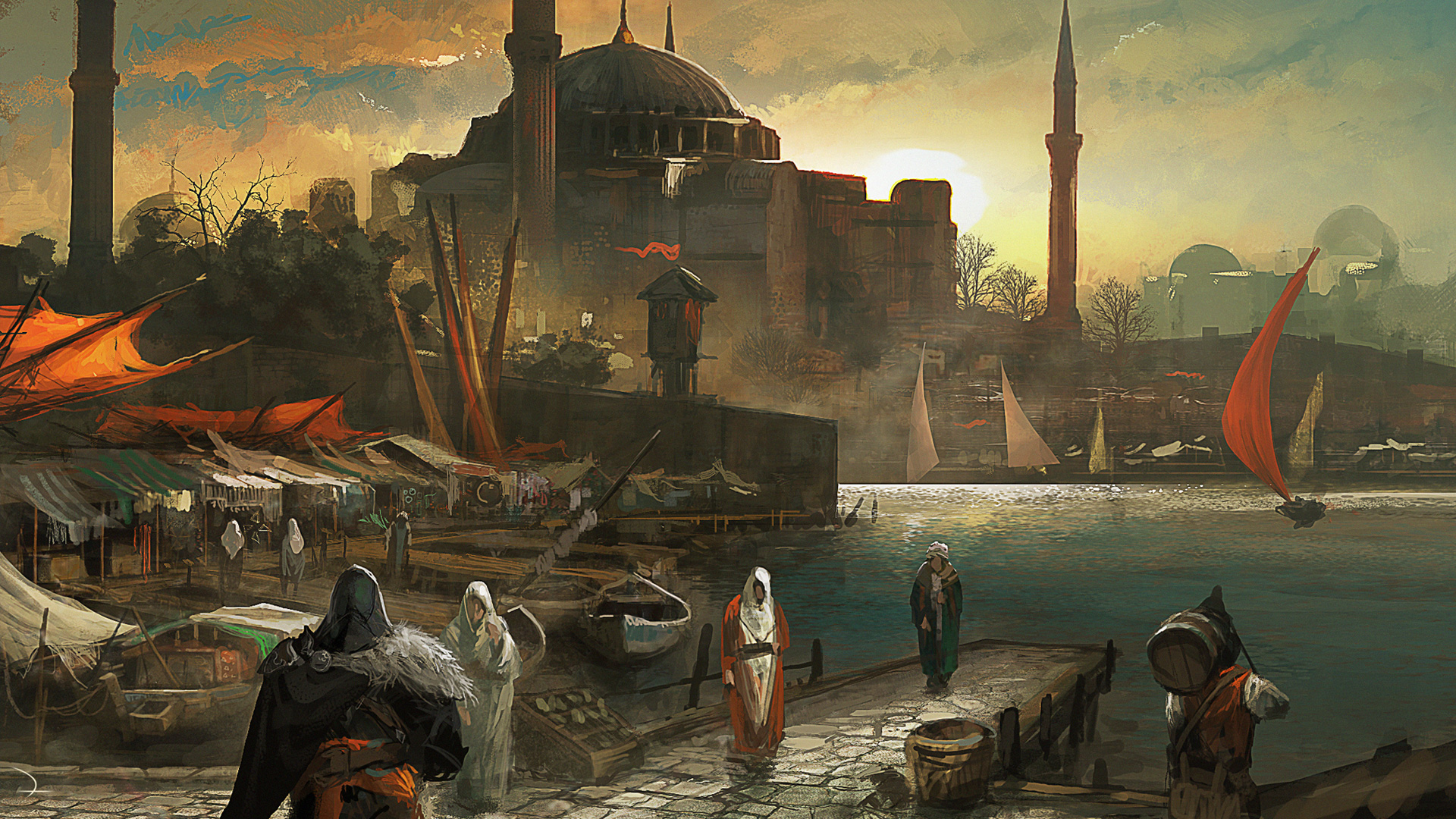 Assassins Creed Revelations Wallpaper - Assassin's Creed Revelations In Turkey , HD Wallpaper & Backgrounds