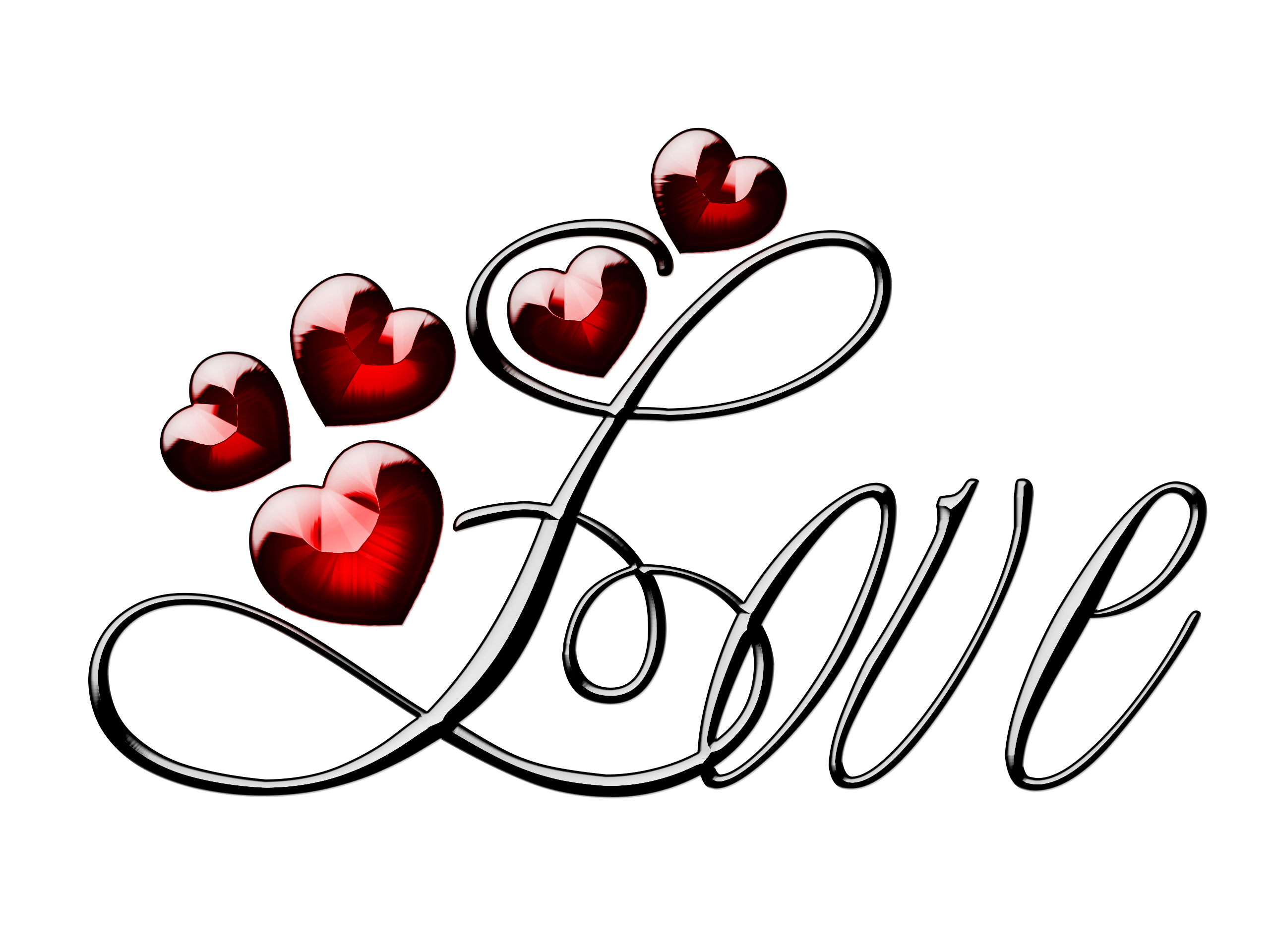 L Letter Images In Heart , HD Wallpaper & Backgrounds