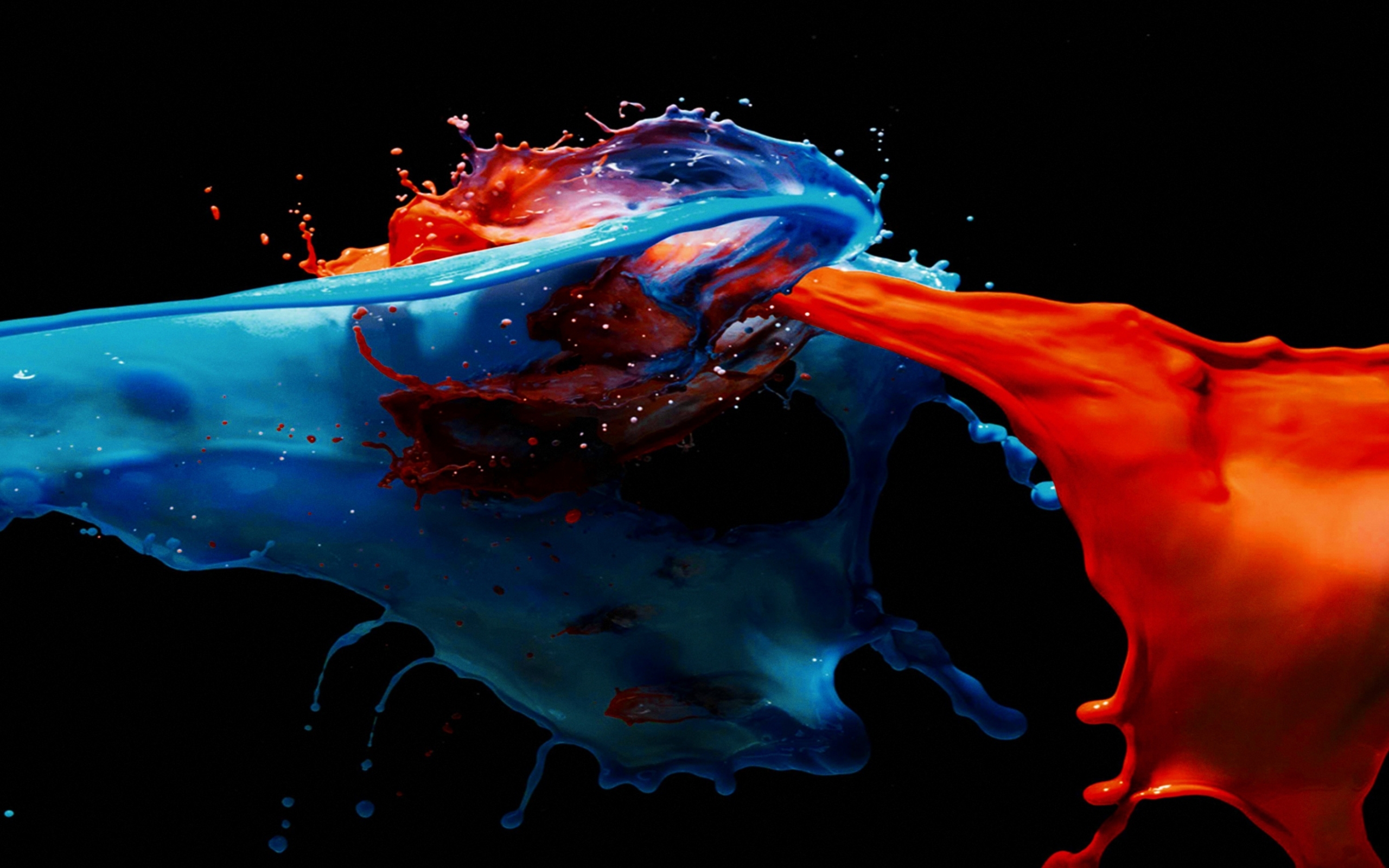 Paint Splash 4k , HD Wallpaper & Backgrounds