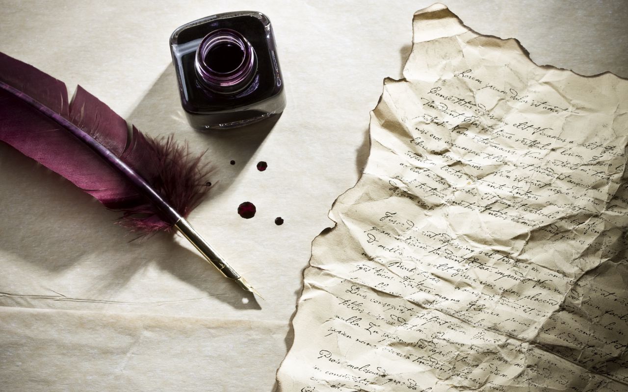 Wallpaper Letter, Ink, Pen, Mood - Writing A Letter Hd , HD Wallpaper & Backgrounds