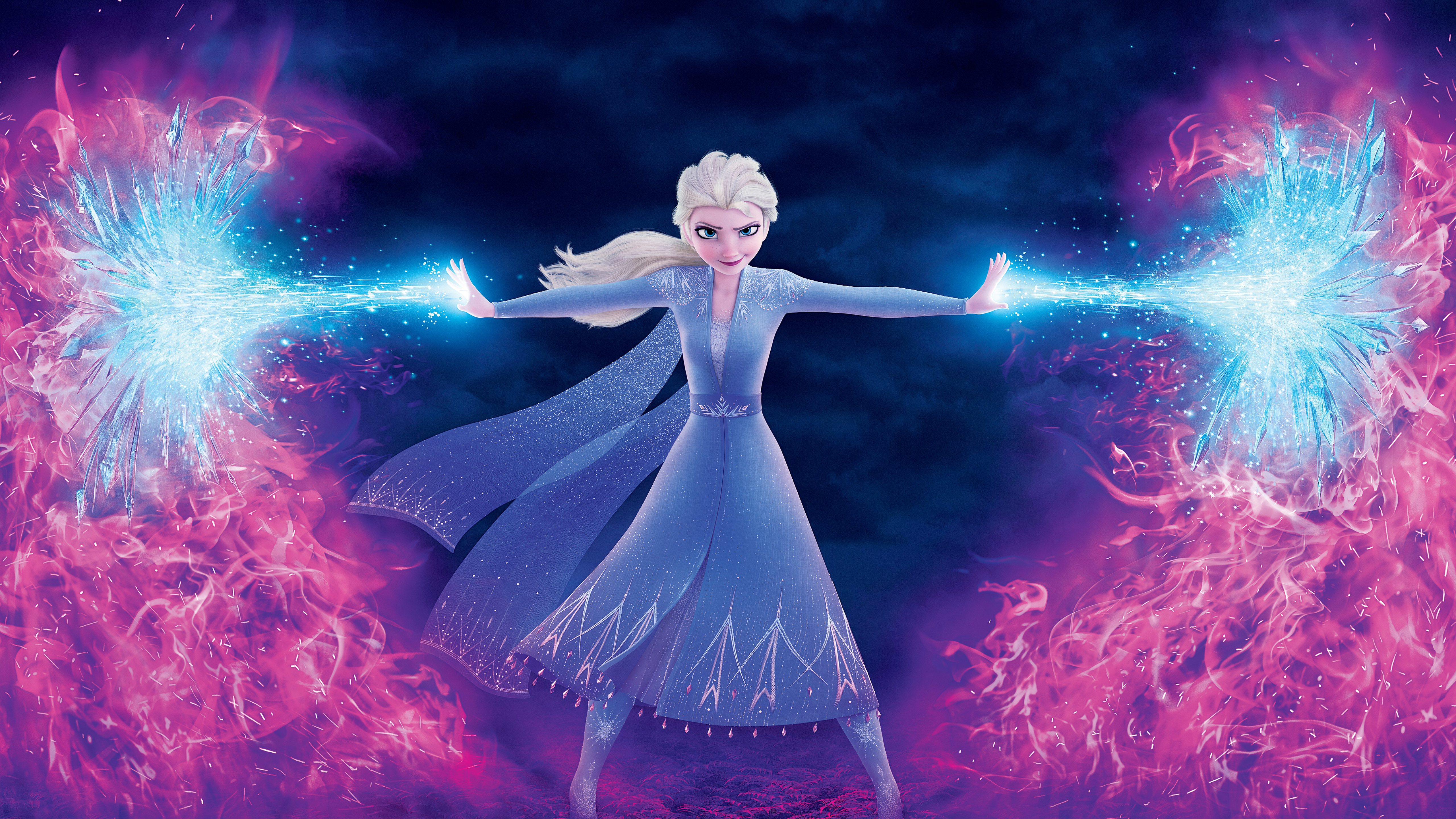 Frozen 2 Elsa Background , HD Wallpaper & Backgrounds