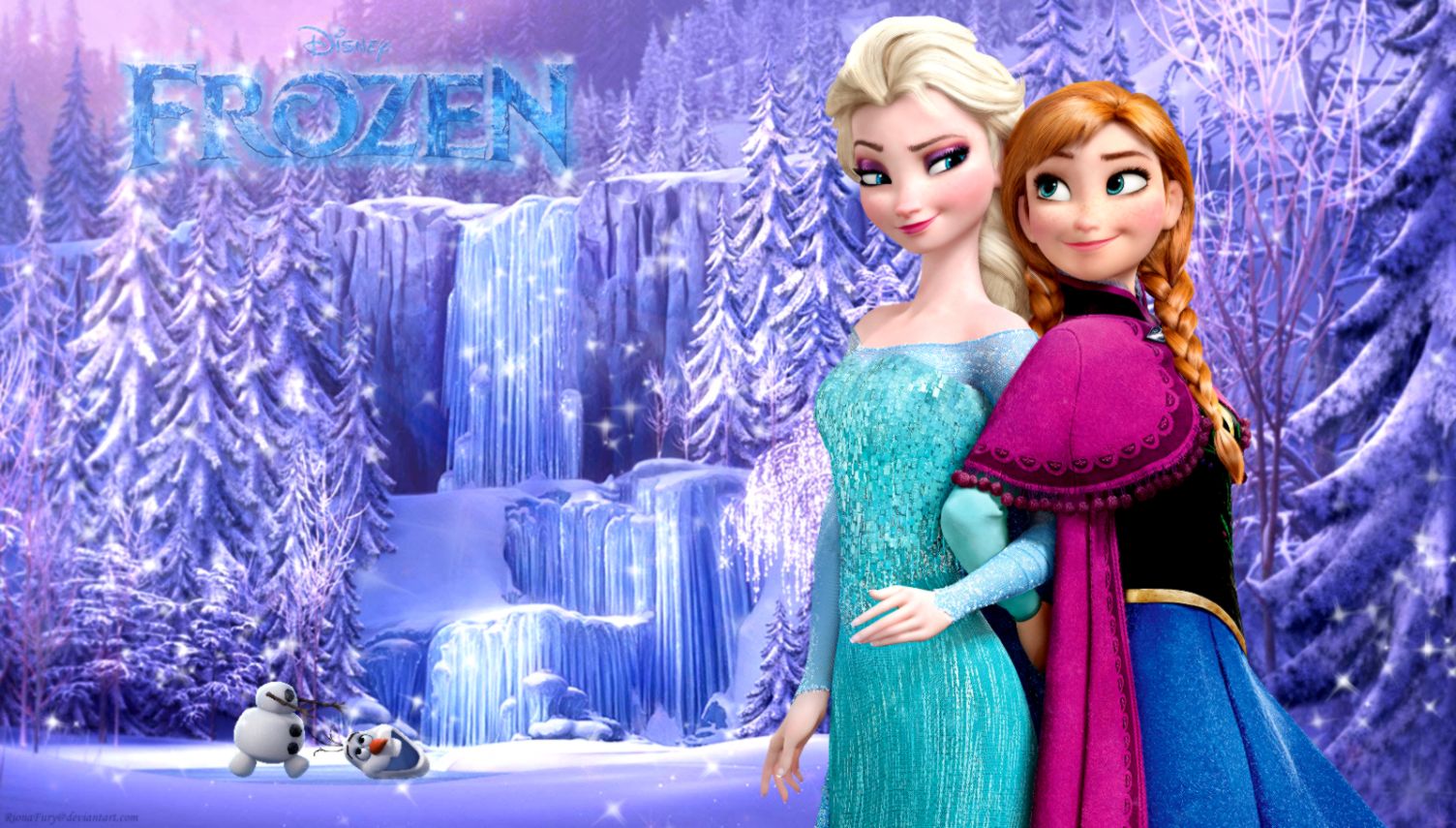 Download Wallpaper Frozen - Frozen Disney , HD Wallpaper & Backgrounds