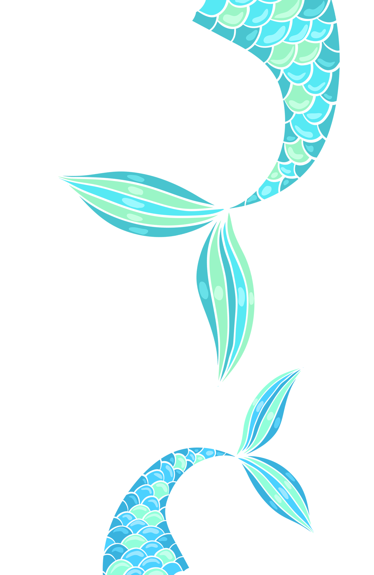 Transparent Mermaid Tail Clipart (#2867544) - HD Wallpaper