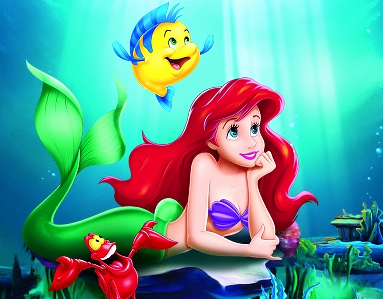 Little Mermaid Images Hd , HD Wallpaper & Backgrounds