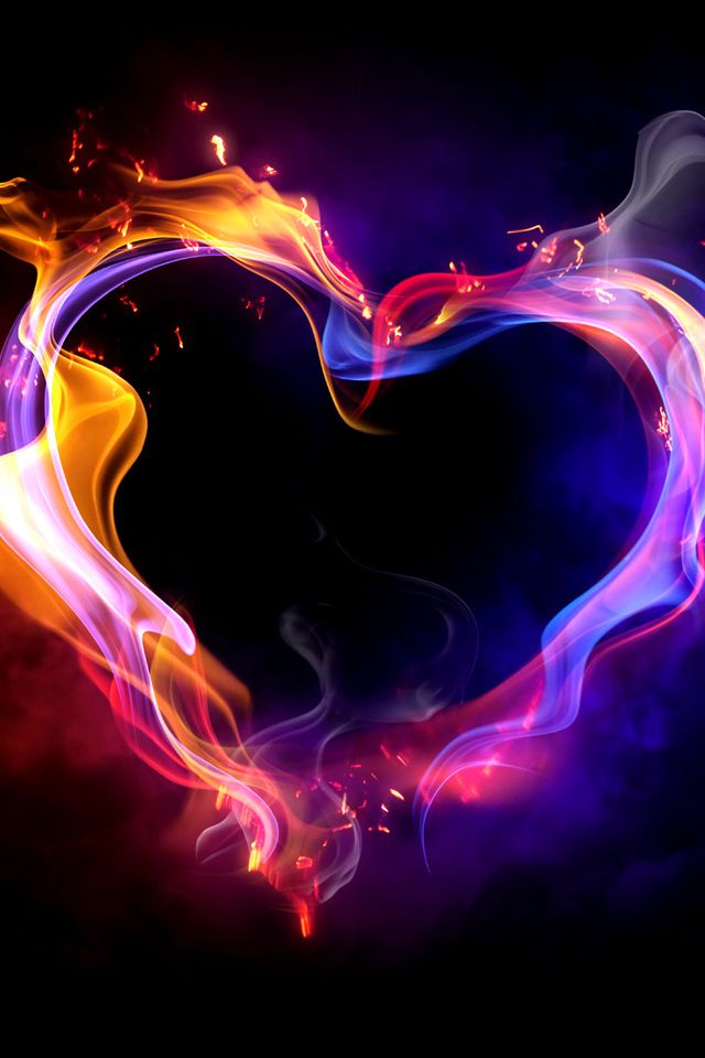 Love Heart Of Fire , HD Wallpaper & Backgrounds