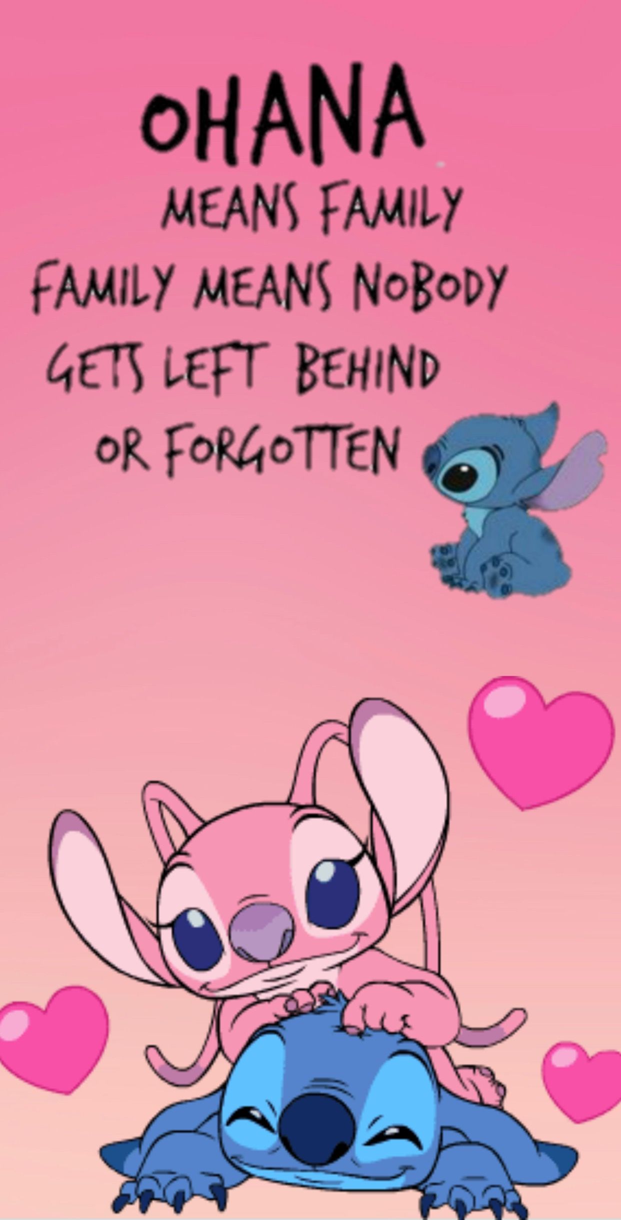 Cute Stitch X Angel Wallpaper