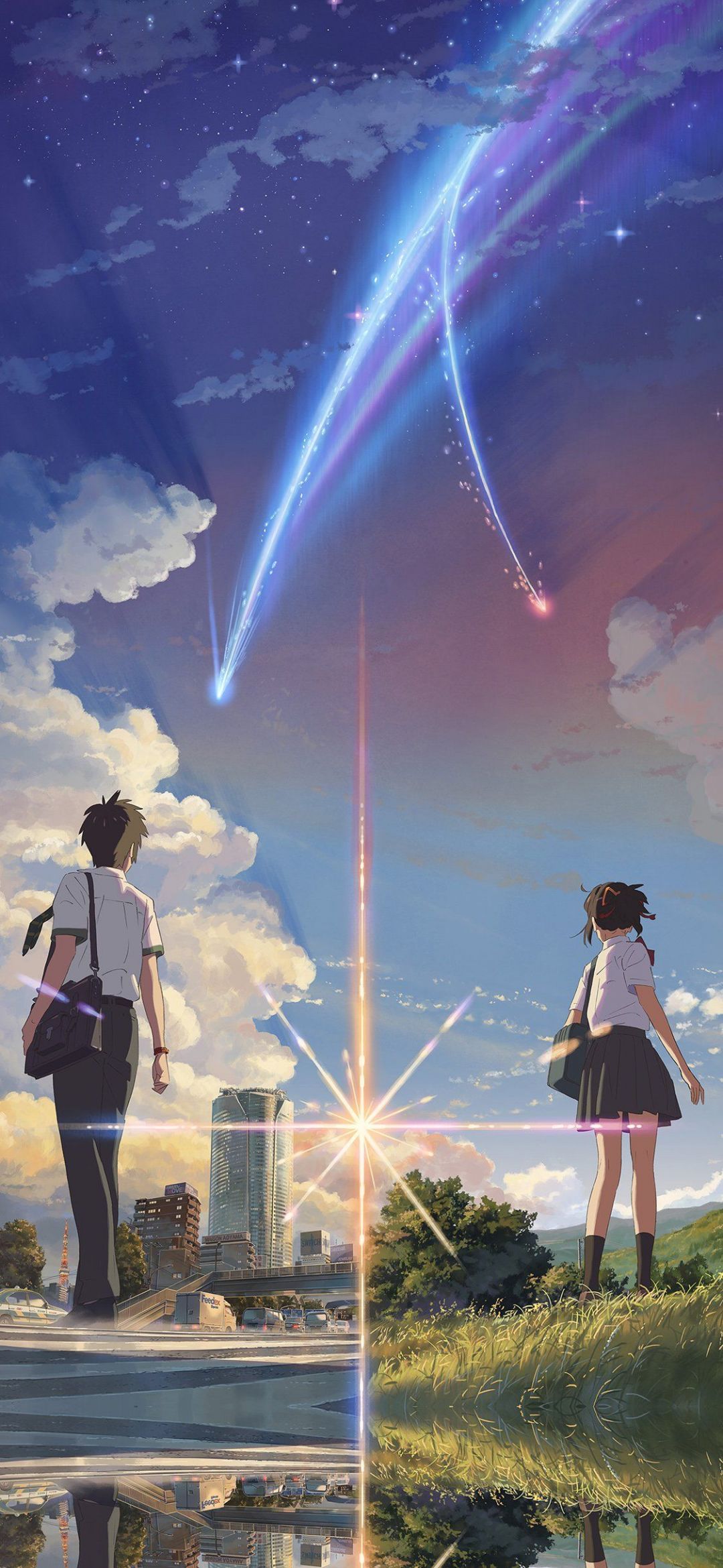 Your Name Anime - Your Name Anime Wallpaper Mobile , HD Wallpaper & Backgrounds