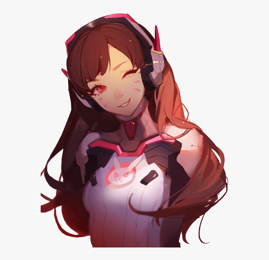 Anime Wallpaper Iphone X , Png Download - D Va Overwatch , HD Wallpaper & Backgrounds