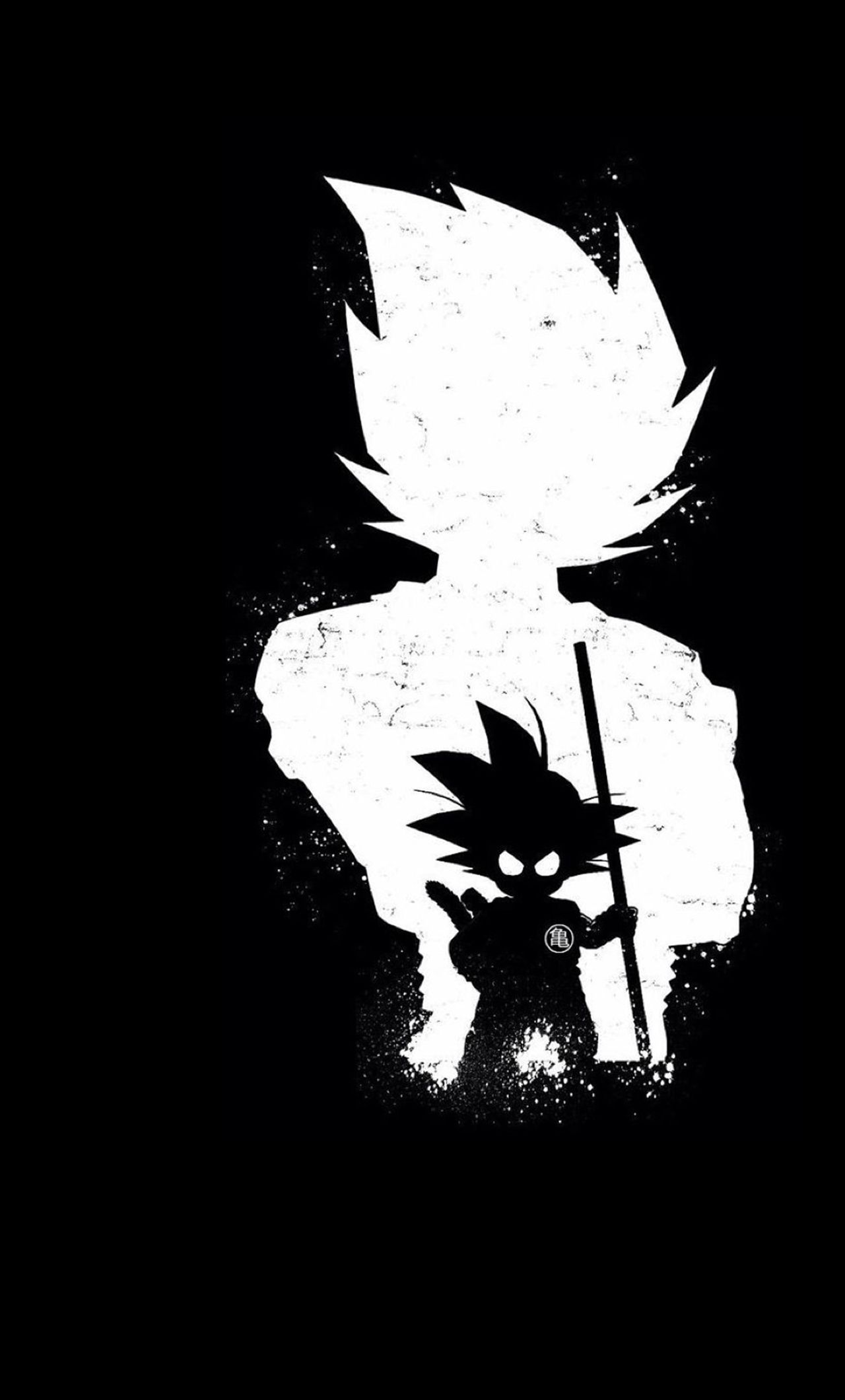 Net/dark Anime Iphone Wallpaper Beautiful 
 Data Src - Dragon Ball Z Black And White , HD Wallpaper & Backgrounds