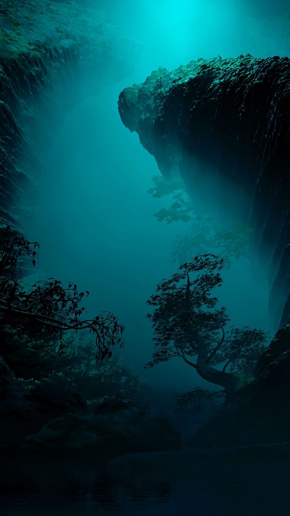 Wallpaper Cave, Tree, Rocks, Stones, Dark - Iphone Underwater Wallpaper Hd , HD Wallpaper & Backgrounds
