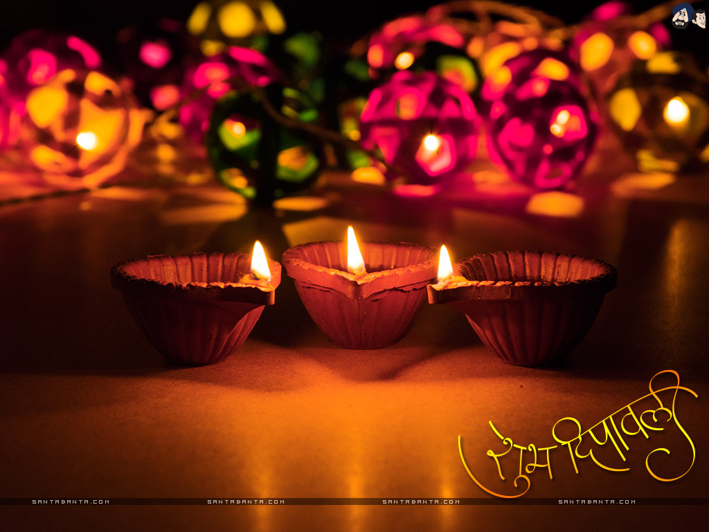 Diwali - Santa Banta Diwali Hd , HD Wallpaper & Backgrounds