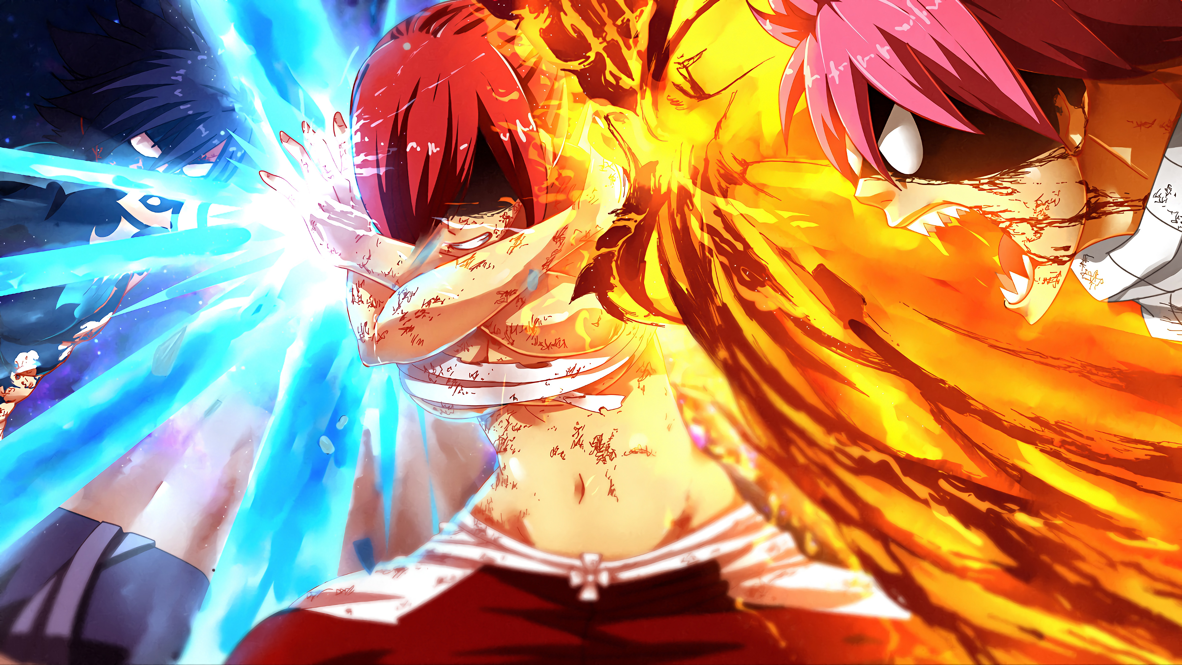 Fairy Tail Wallpaper 4k , HD Wallpaper & Backgrounds