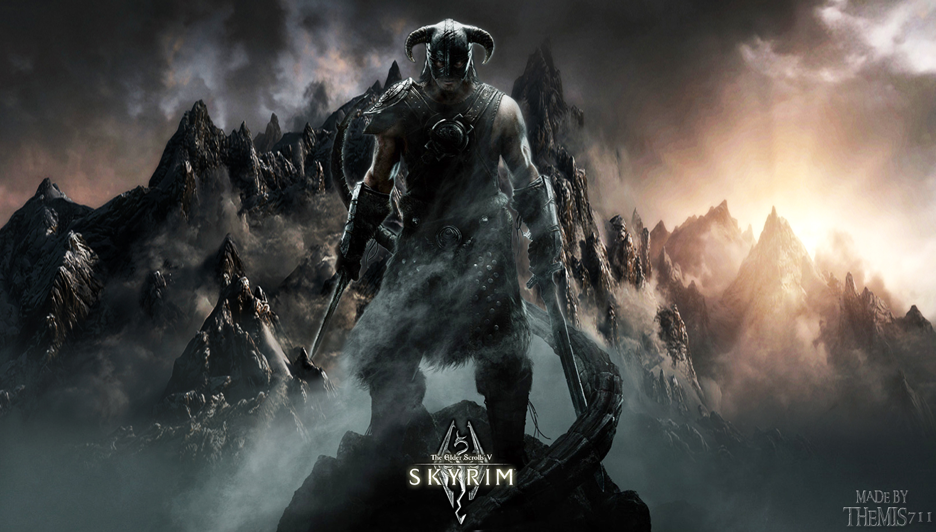 Skyrim Wallpaper - Elder Scrolls Skyrim , HD Wallpaper & Backgrounds