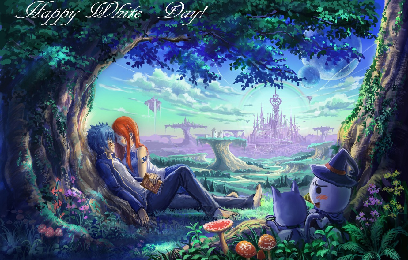 Photo Wallpaper Love, Pair, Fairy Tail, Gerard, Elsa, - Fairy Tail Wallpaper Love , HD Wallpaper & Backgrounds