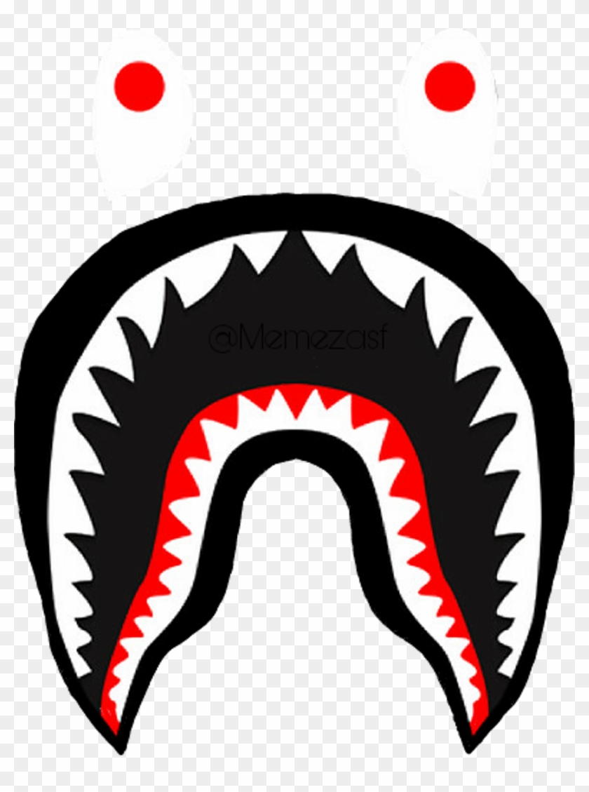 Bape Shark Wallpaper Hd Clipart - Shark Bape Logo Png , HD Wallpaper & Backgrounds