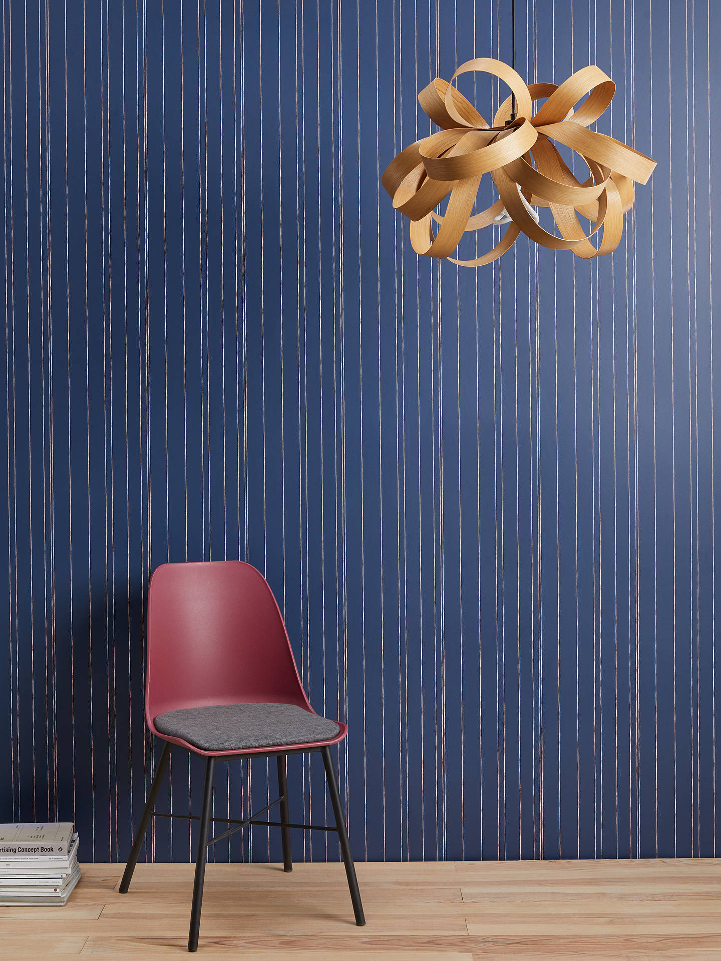 Buy John Lewis & Partners Scribe Wallpaper, Navy Online - Chair , HD Wallpaper & Backgrounds