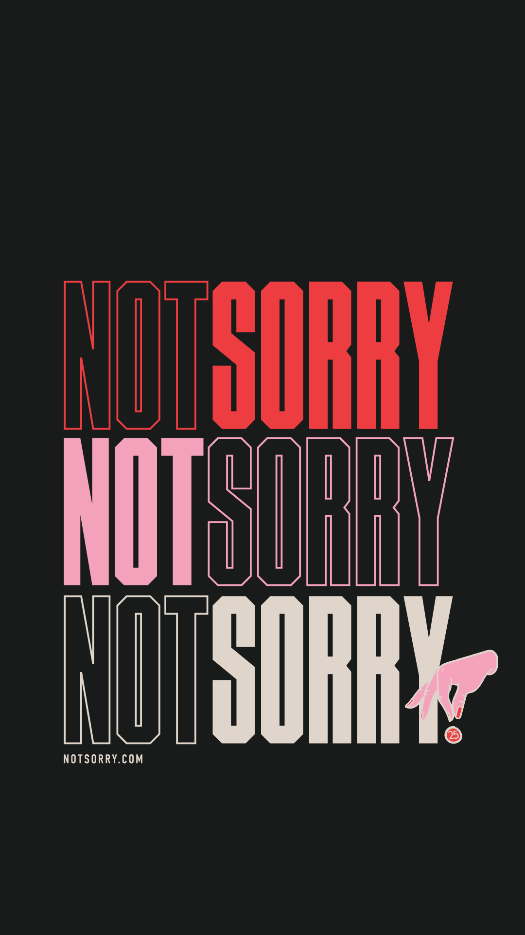 Not Sorry , HD Wallpaper & Backgrounds