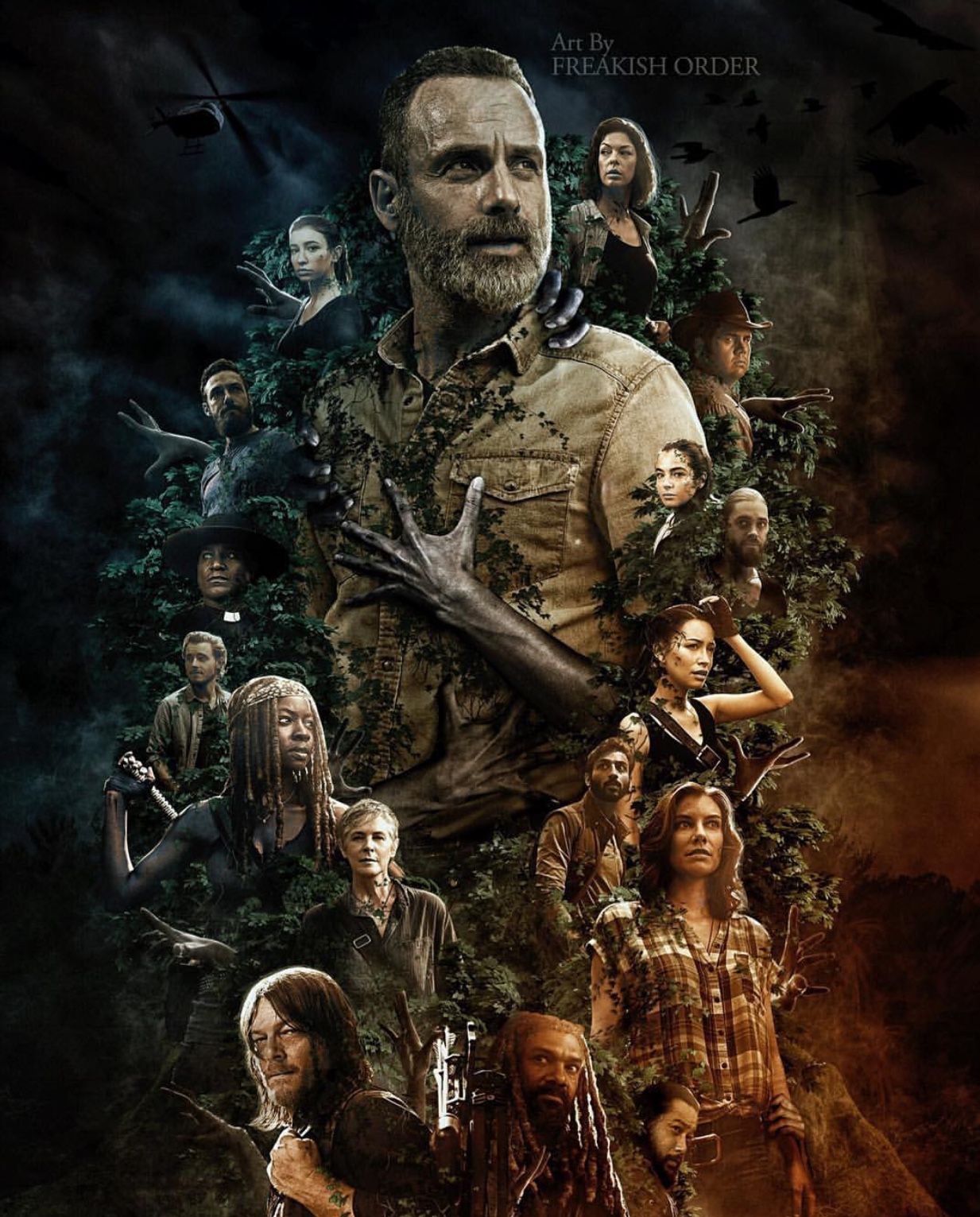 Walking Dead Wallpaper Season 9 , HD Wallpaper & Backgrounds