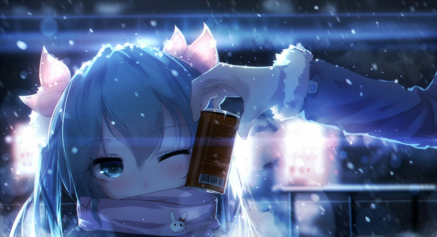 Hatsune Miku Wallpaper Winter , HD Wallpaper & Backgrounds