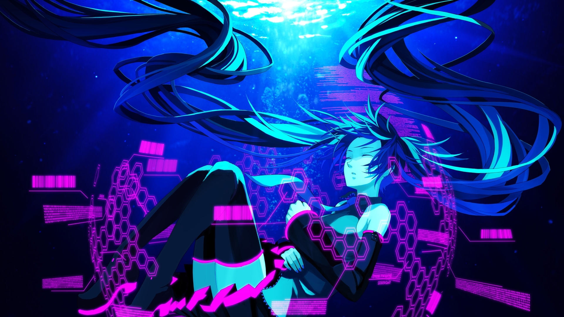 Hatsune Miku Anime , HD Wallpaper & Backgrounds