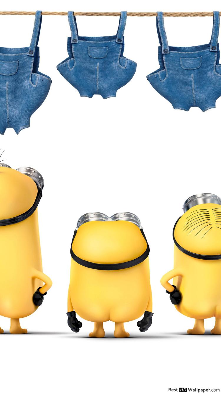 Minions Hd Wallpapers Download - Iphone 5 S Minions Wallpaper Hd , HD Wallpaper & Backgrounds