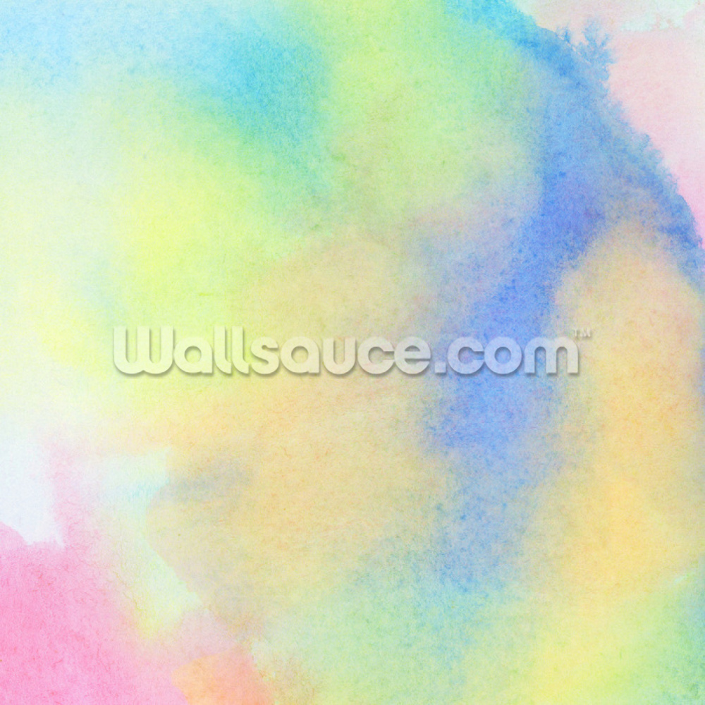 Spectrum Watercolor Wallpaper Mural - Painting , HD Wallpaper & Backgrounds