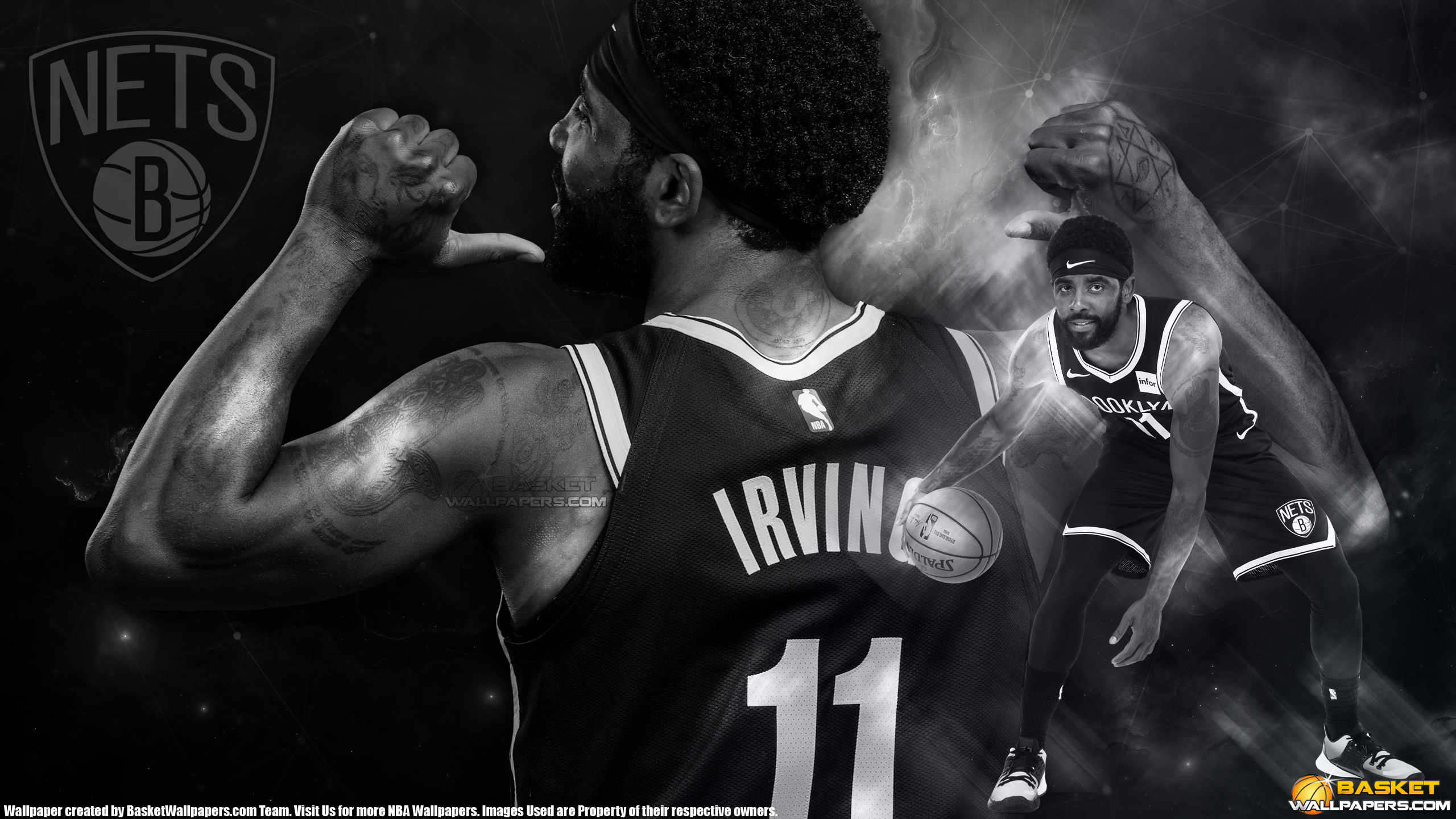 Kyrie Irving Brooklyn Nets 2019 Wallpaper Kyrie Irving Brooklyn Nets 2872780 Hd Wallpaper Backgrounds Download