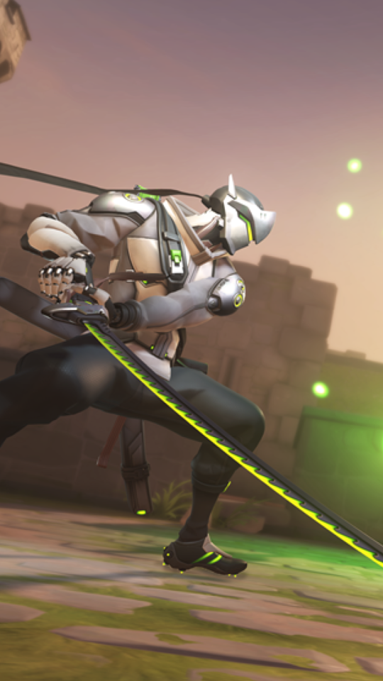 Image - Overwatch 2 Genji Wallpaper 4k , HD Wallpaper & Backgrounds