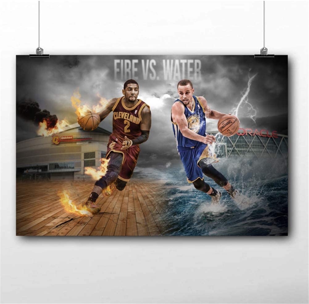 Basketball Poster Sstephen Curry Vs Kyrie Irving Wallpaper - K Irving Vs Curri , HD Wallpaper & Backgrounds