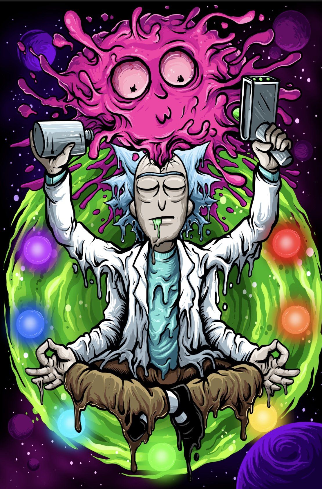 Stoner Rick And Morty , HD Wallpaper & Backgrounds