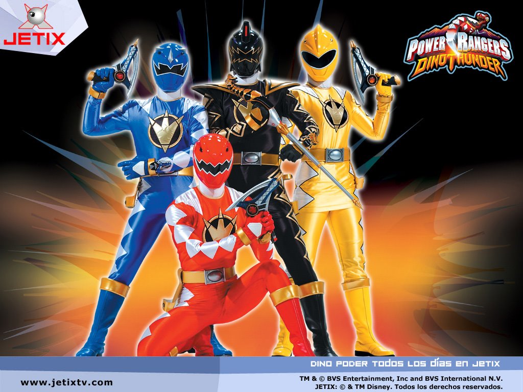 Pr Dino Thunder - Power Rangers Dino Thunder Jetix , HD Wallpaper & Backgrounds